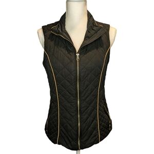 New York& company vest zip up XS